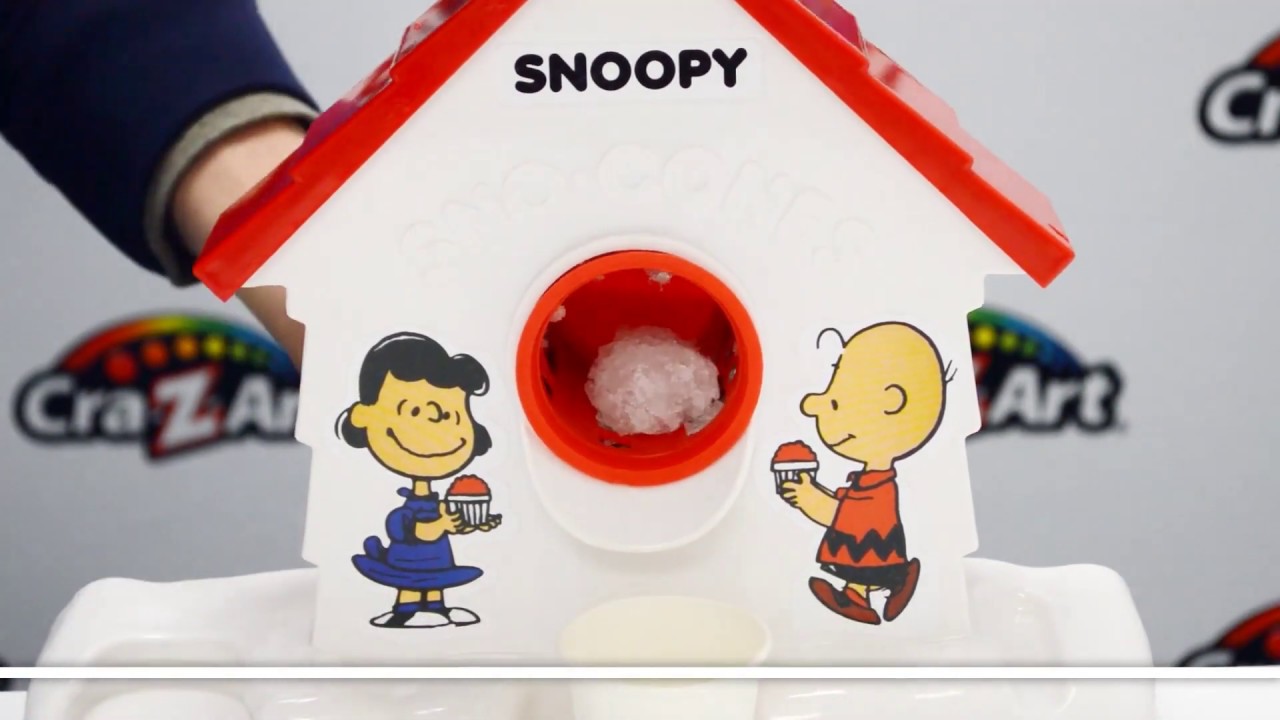 Detail Snow Cone Machine Snoopy Nomer 35