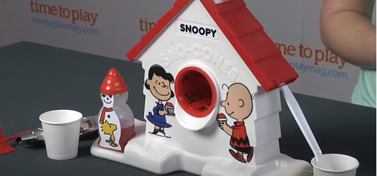 Detail Snow Cone Machine Snoopy Nomer 45