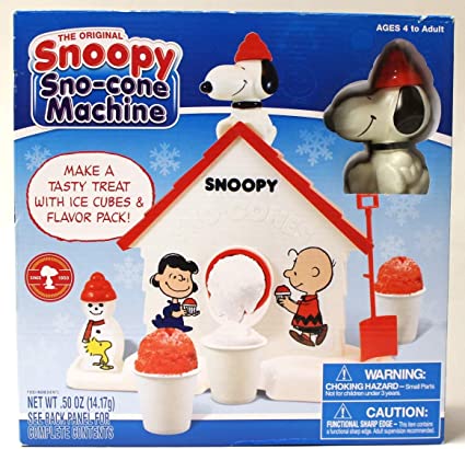 Detail Snow Cone Machine Snoopy Nomer 6