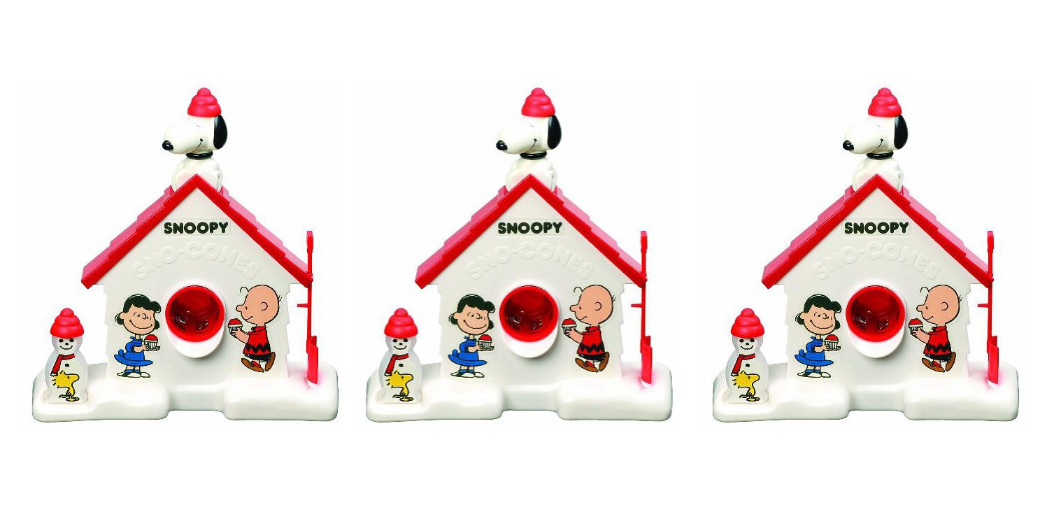 Detail Snow Cone Machine Snoopy Nomer 51