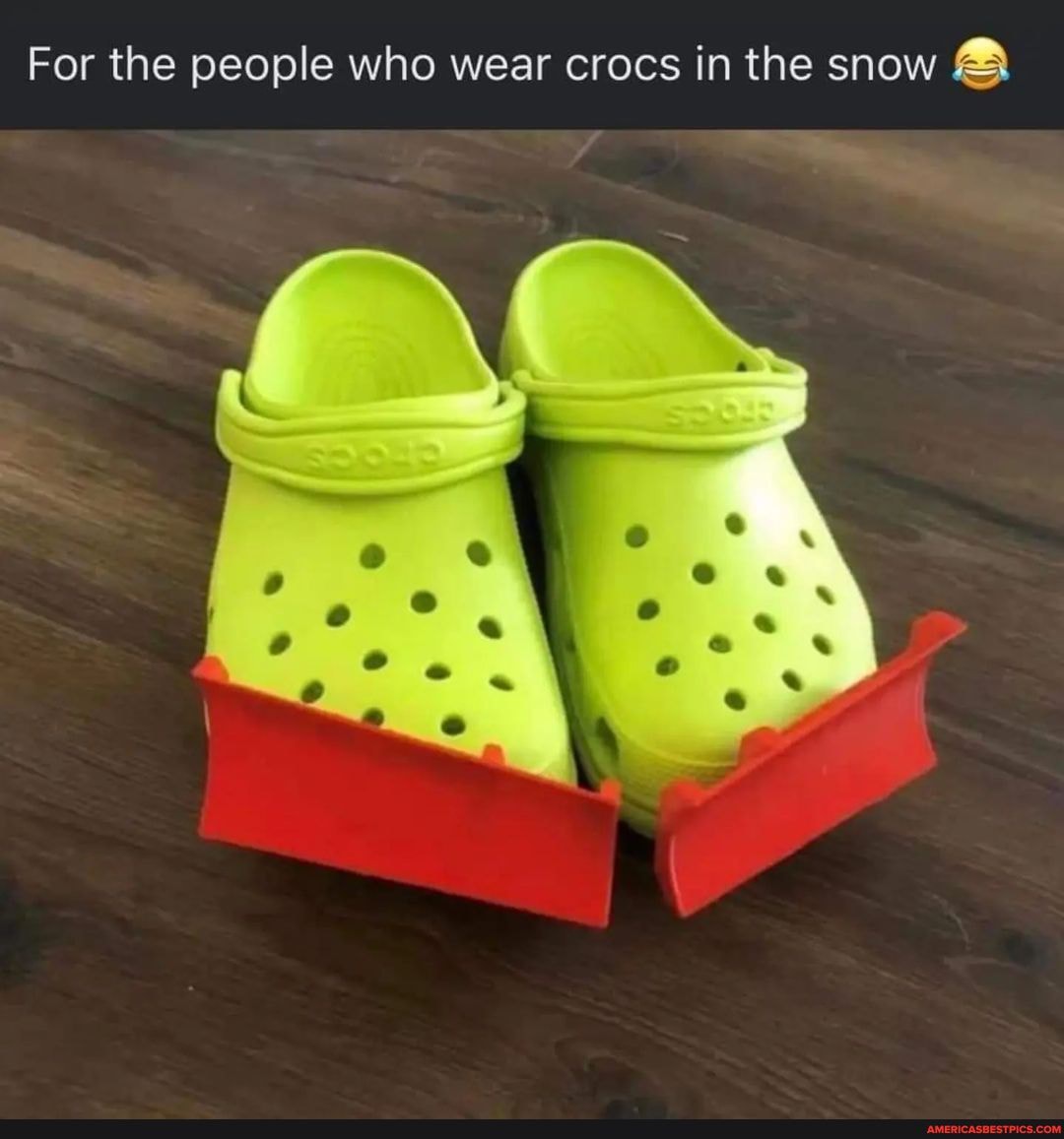 Detail Snow Crocs Meme Nomer 5