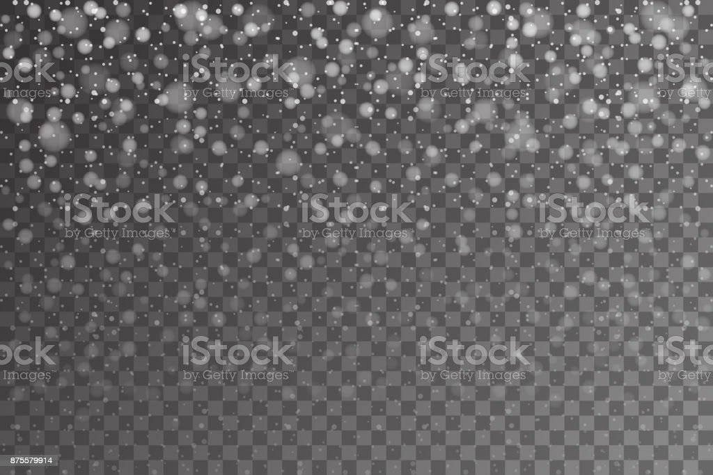 Detail Snow Falling Transparent Background Nomer 7