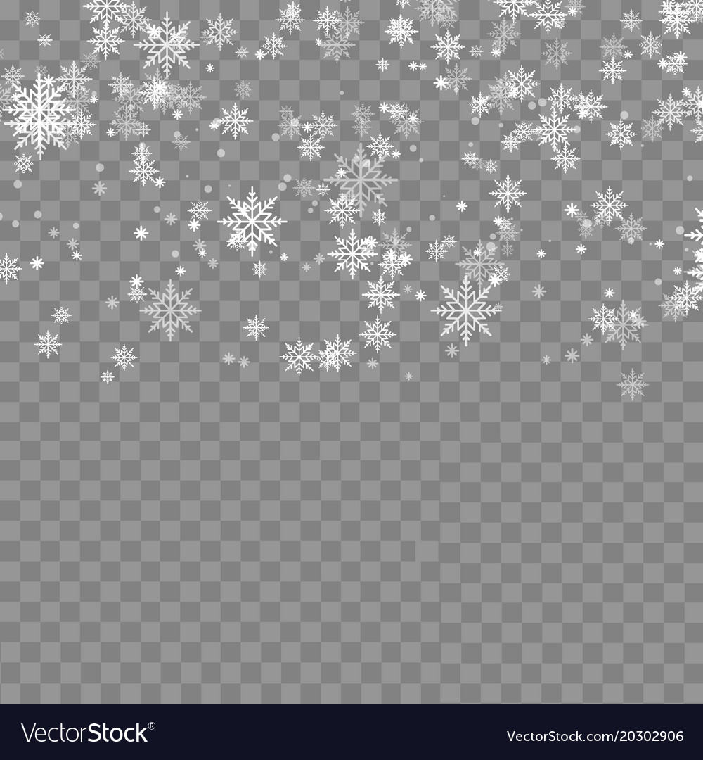 Detail Snow Flakes Transparent Nomer 31