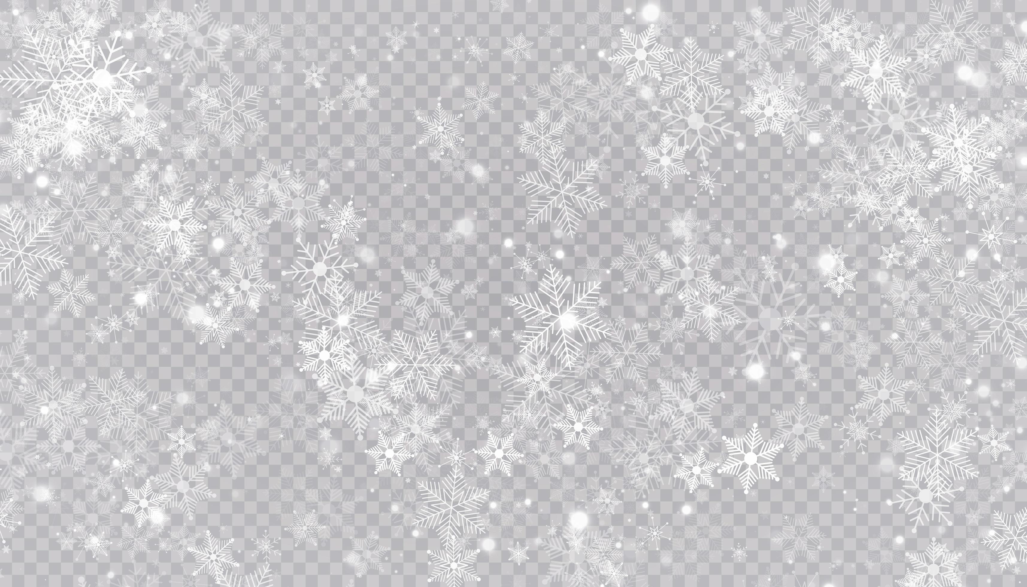 Detail Snow Flakes Transparent Nomer 54