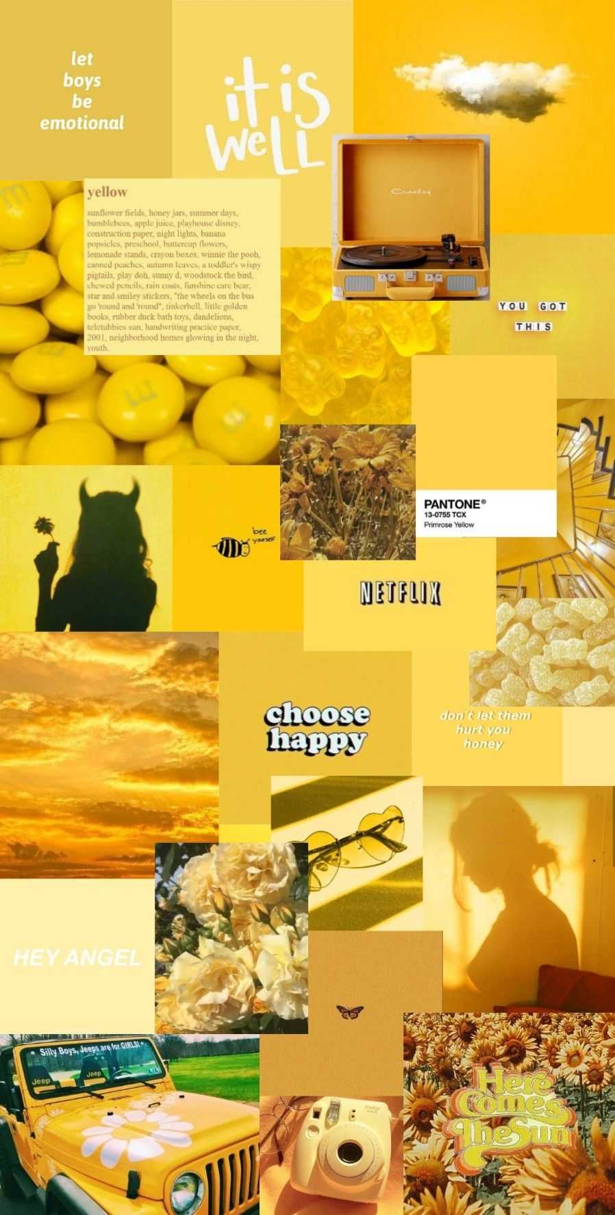 Detail Yellow Aesthetic Background Nomer 19