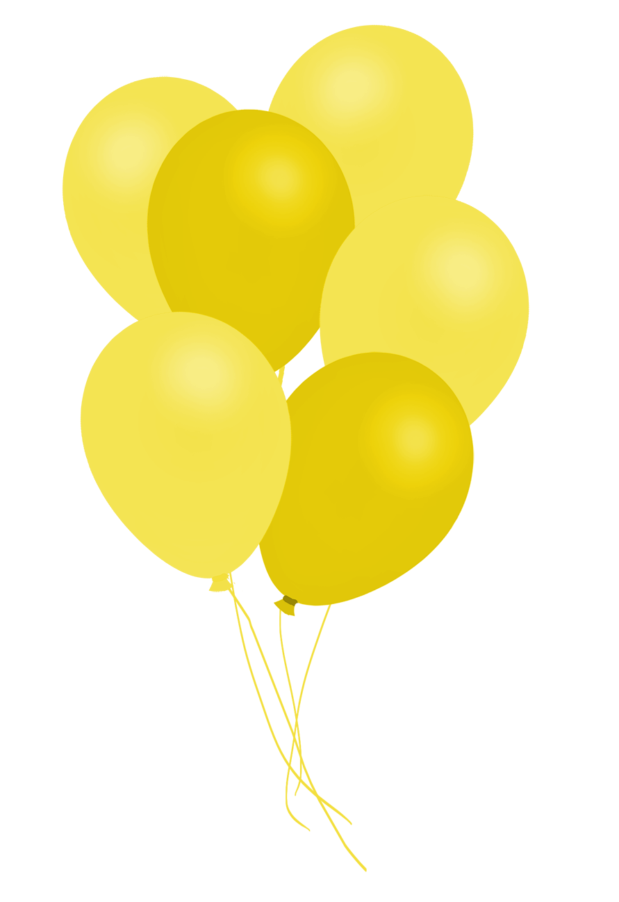 Detail Yellow Balloons Png Nomer 32