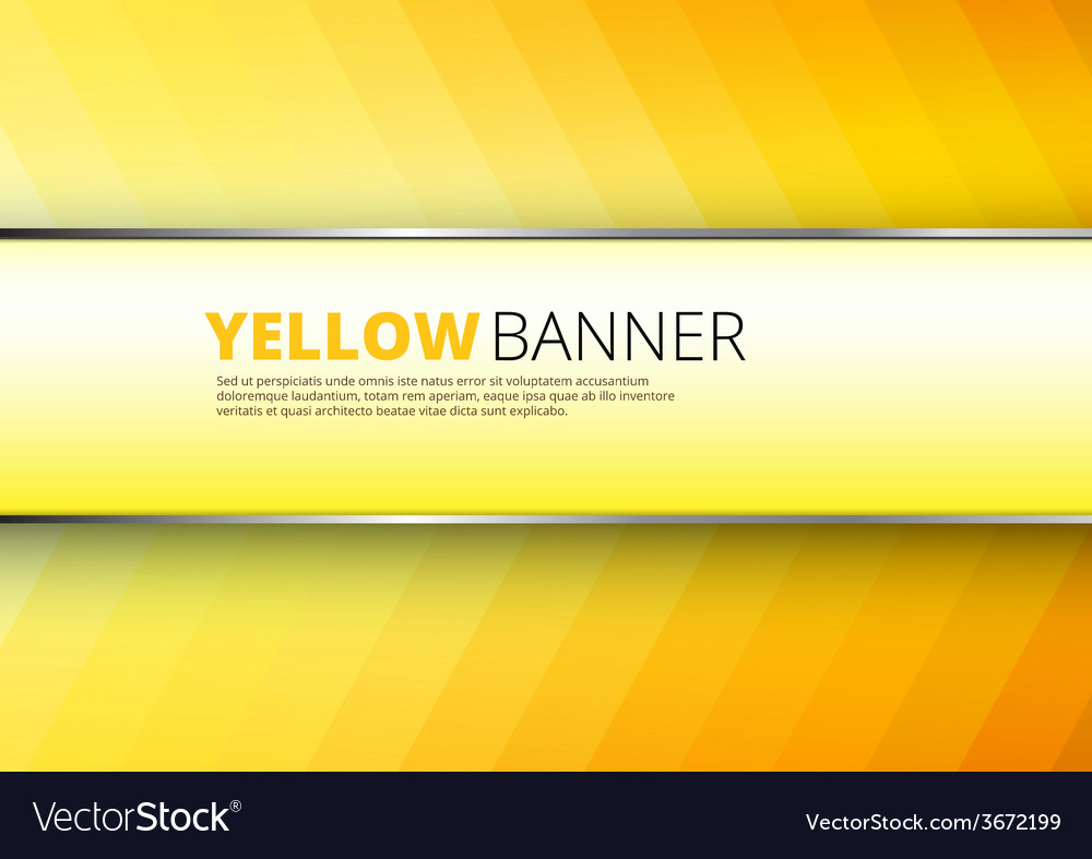 Detail Yellow Banner Design Nomer 17