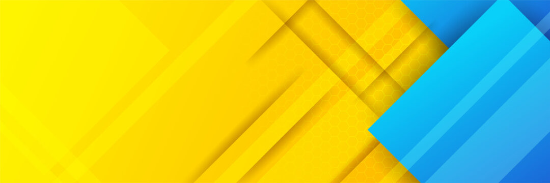 Detail Yellow Banner Design Nomer 24