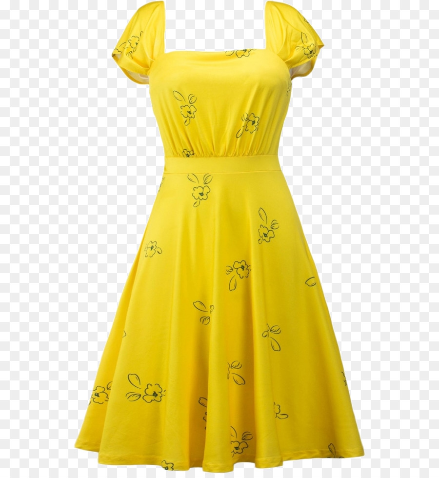 Detail Yellow Dress Png Nomer 40