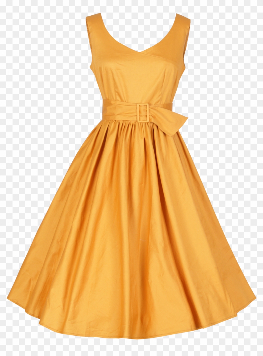 Detail Yellow Dress Png Nomer 8