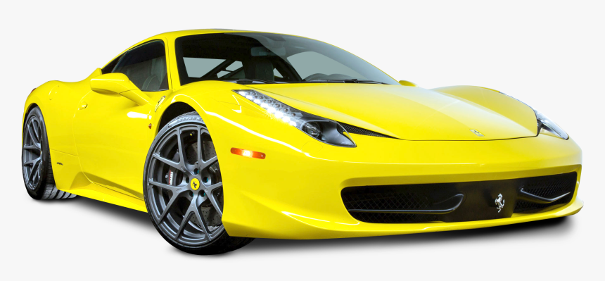 Detail Yellow Ferrari Car Nomer 30