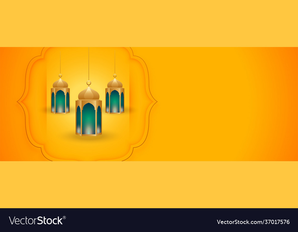 Detail Yellow Islamic Background Nomer 20
