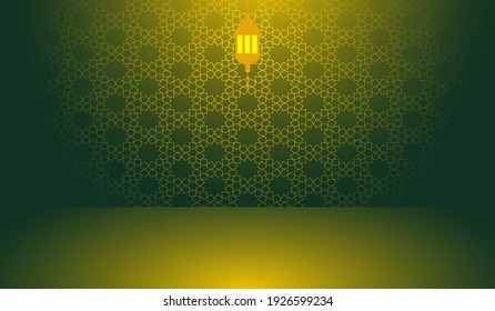 Detail Yellow Islamic Background Nomer 3