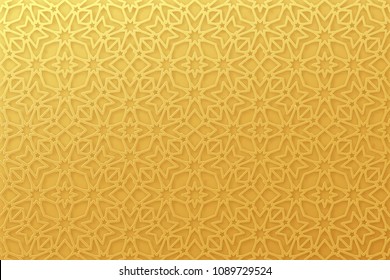 Detail Yellow Islamic Background Nomer 21