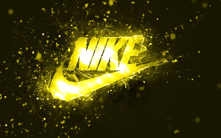 Detail Yellow Nike Logo Nomer 28