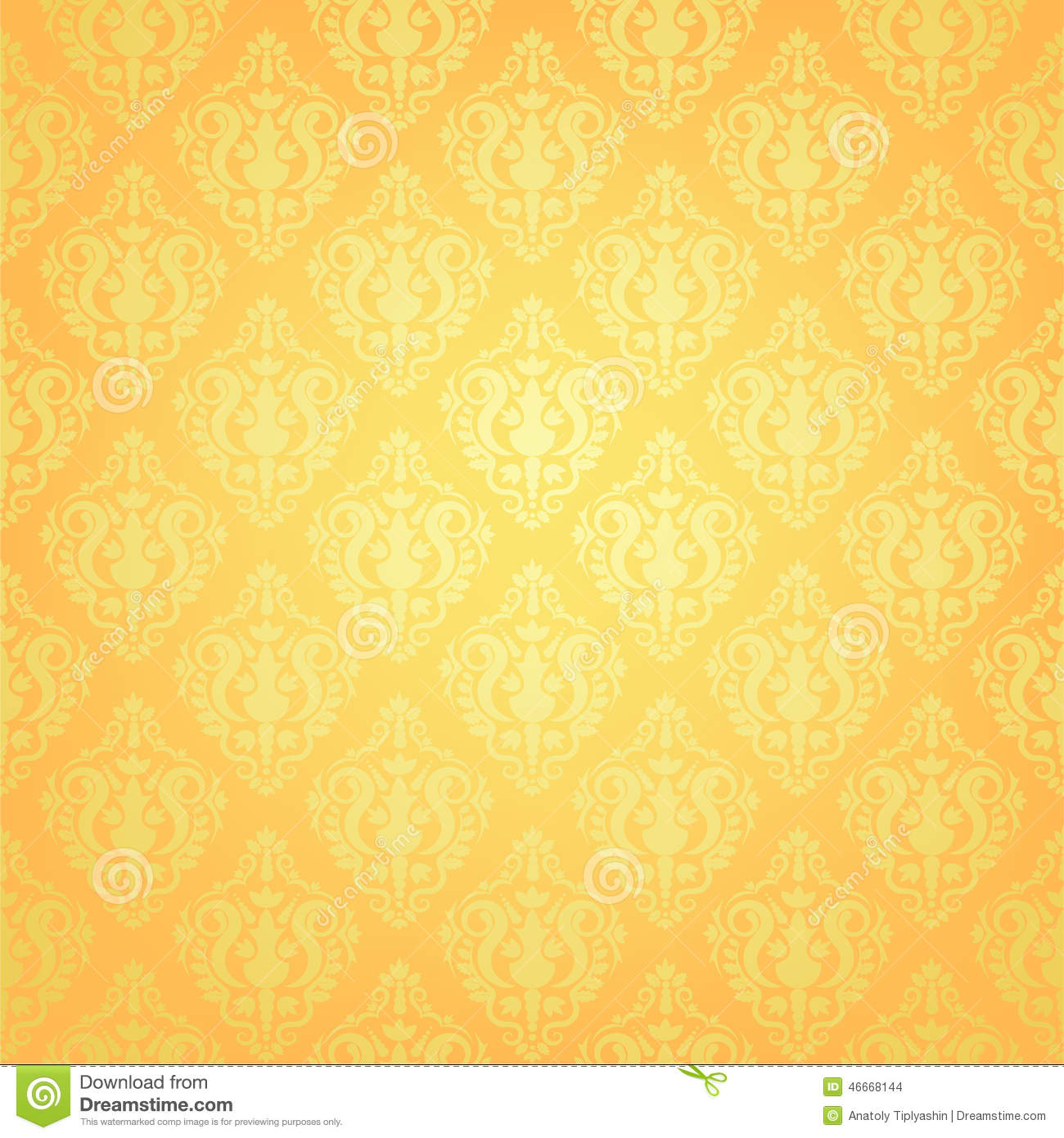 Detail Yellow Pattern Wallpaper Nomer 13