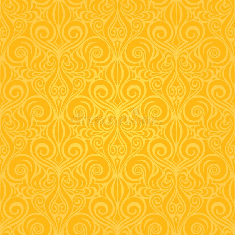 Detail Yellow Pattern Wallpaper Nomer 15