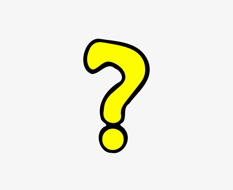 Detail Yellow Question Mark Png Nomer 6