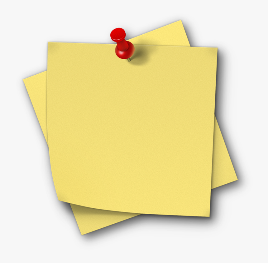 Detail Yellow Sticky Note Png Nomer 12