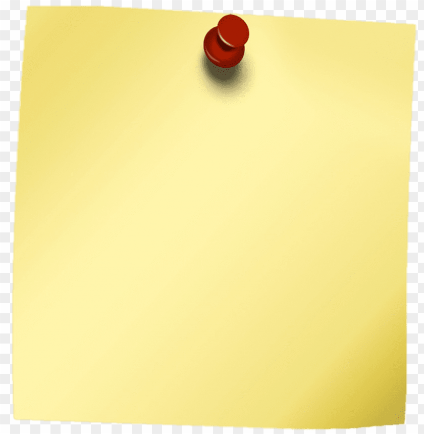 Detail Yellow Sticky Note Png Nomer 24