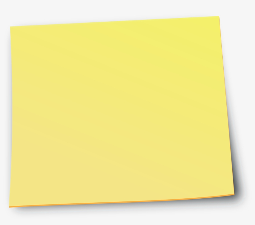 Detail Yellow Sticky Note Png Nomer 53