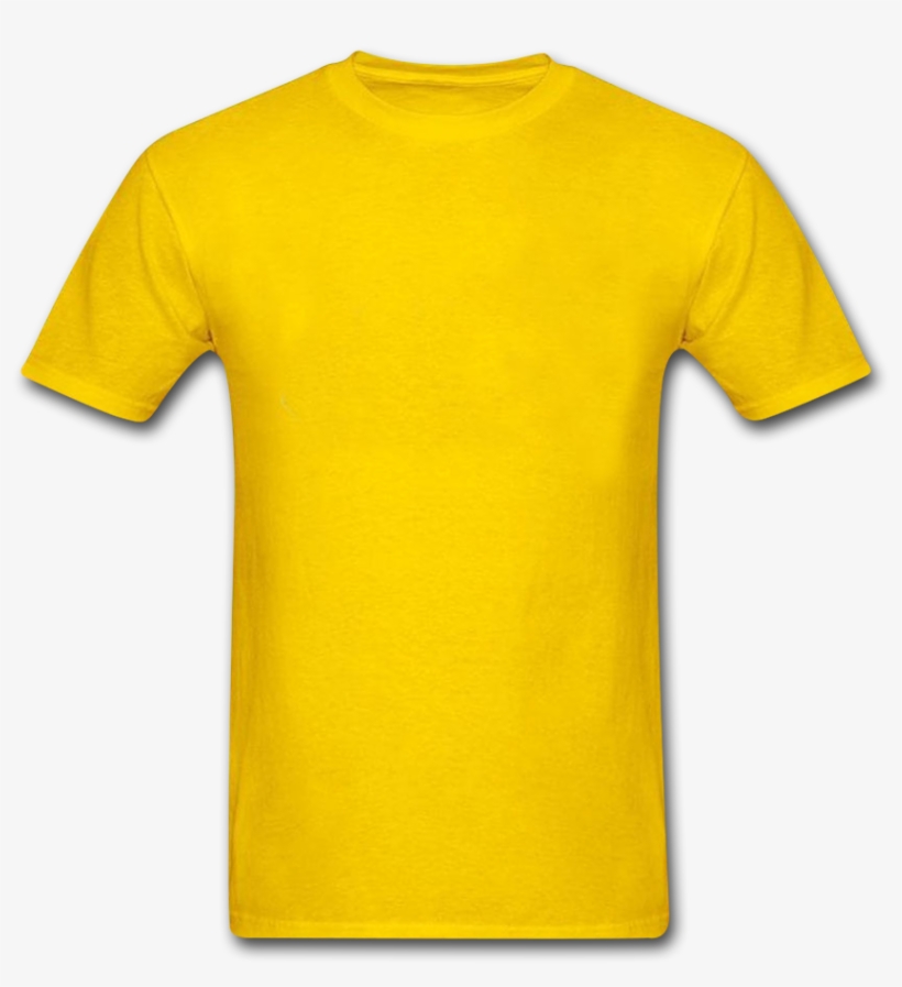 Detail Yellow T Shirt Png Nomer 2