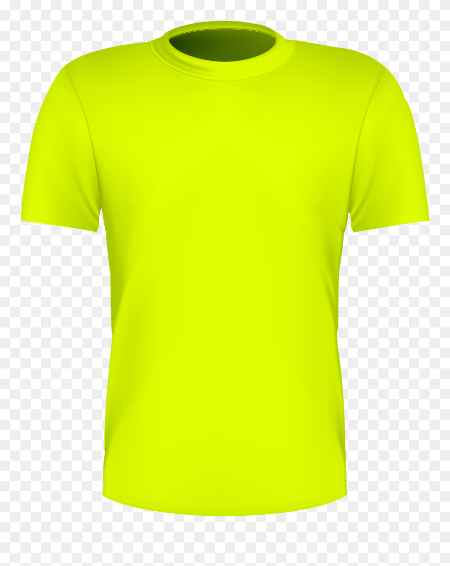 Detail Yellow T Shirt Png Nomer 47