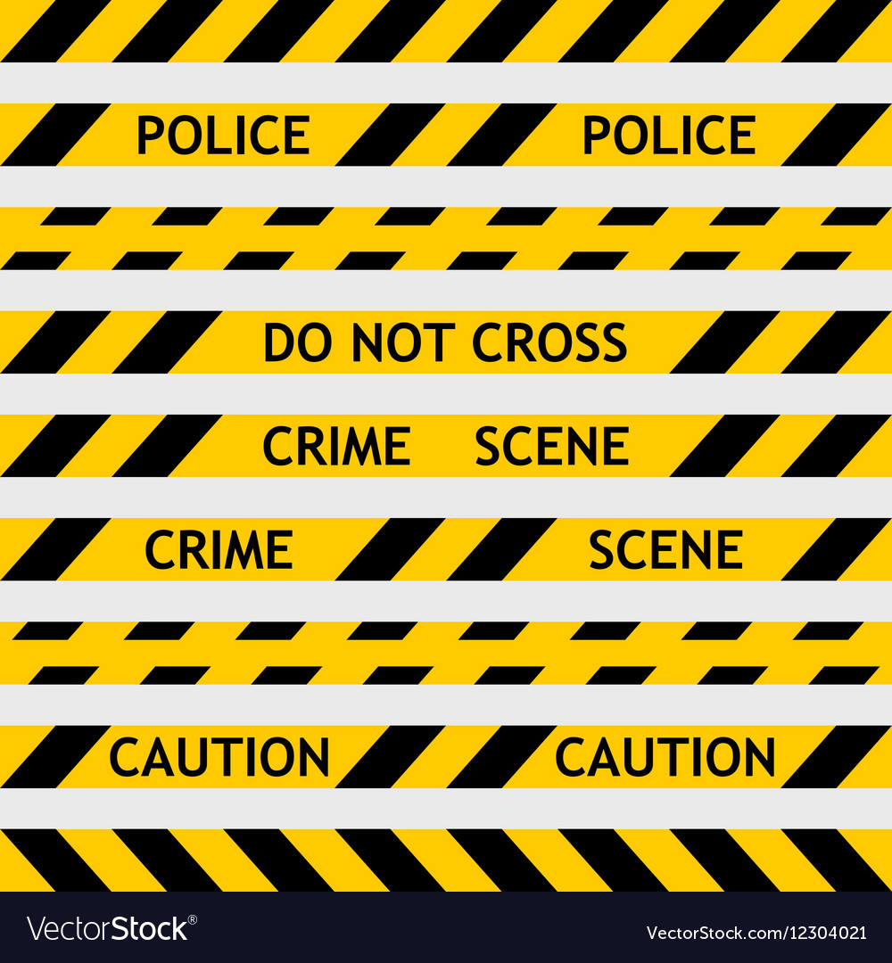 Detail Yellow Tape Police Nomer 15
