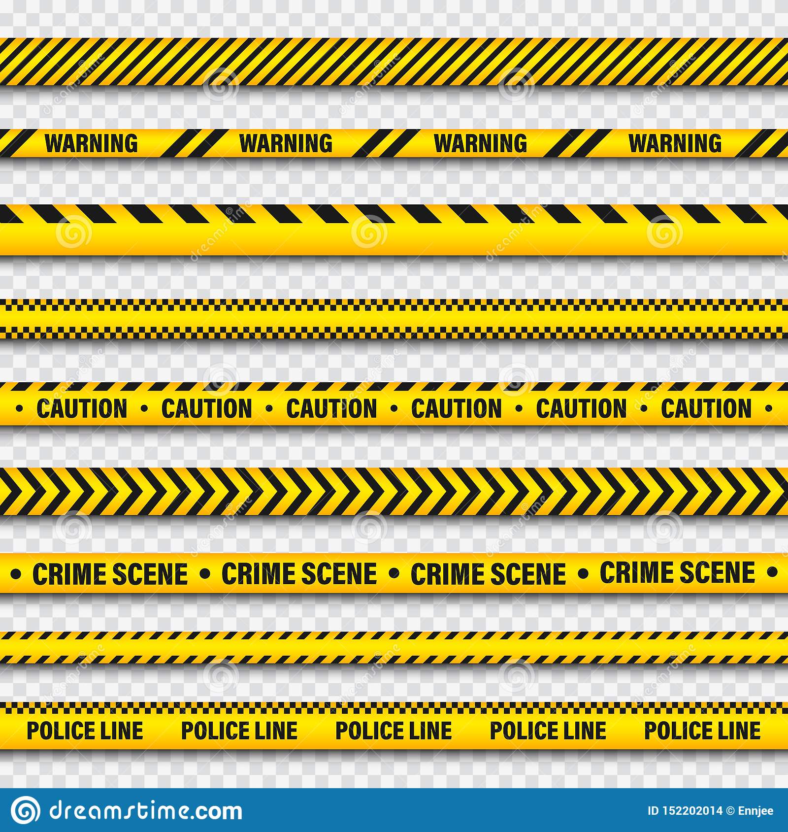 Detail Yellow Tape Transparent Nomer 52