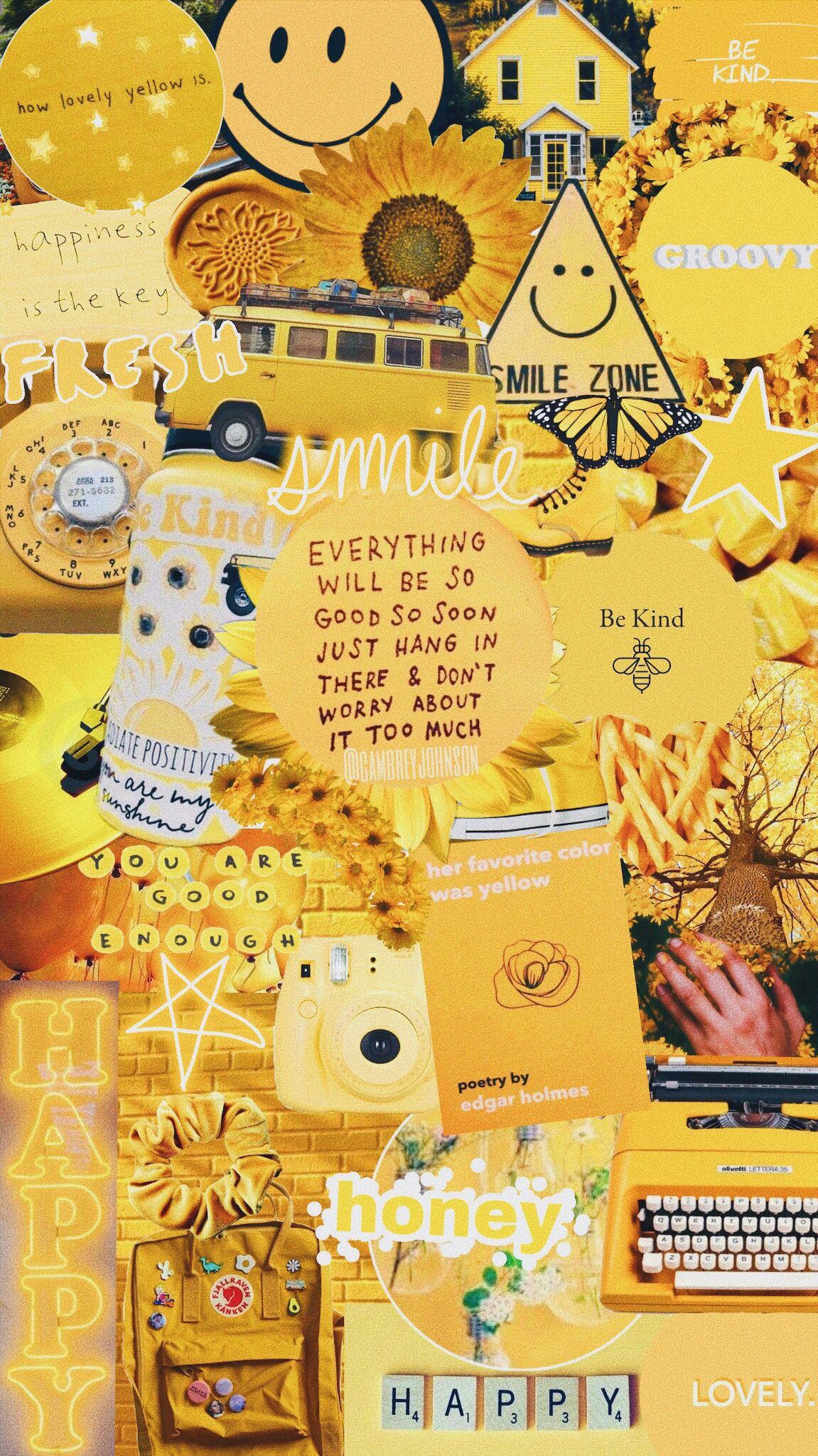 Download Yellow Tumblr Wallpaper Nomer 13