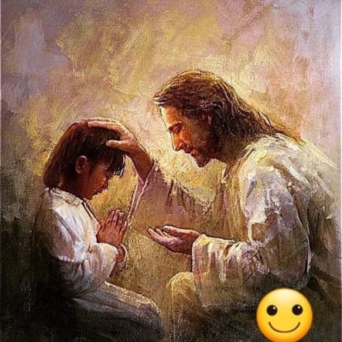 Detail Yesus Dan Anak Kecil Nomer 7