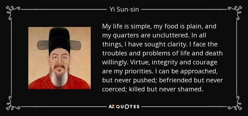 Yi Sun Shin Quotes - KibrisPDR