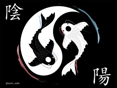 Detail Yin Yang Fish Wallpaper Nomer 50