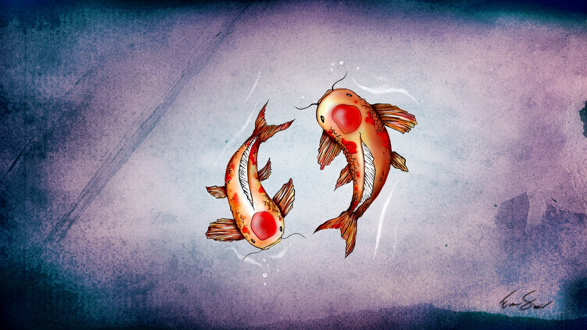 Detail Yin Yang Fish Wallpaper Nomer 55