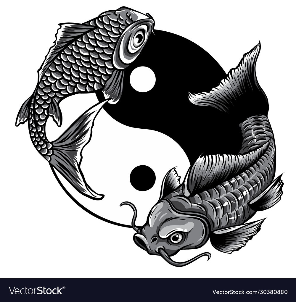 Detail Yin Yang Ikan Koi Nomer 7