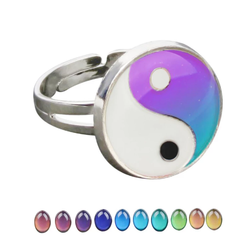 Yin Yang Mood Ring - KibrisPDR