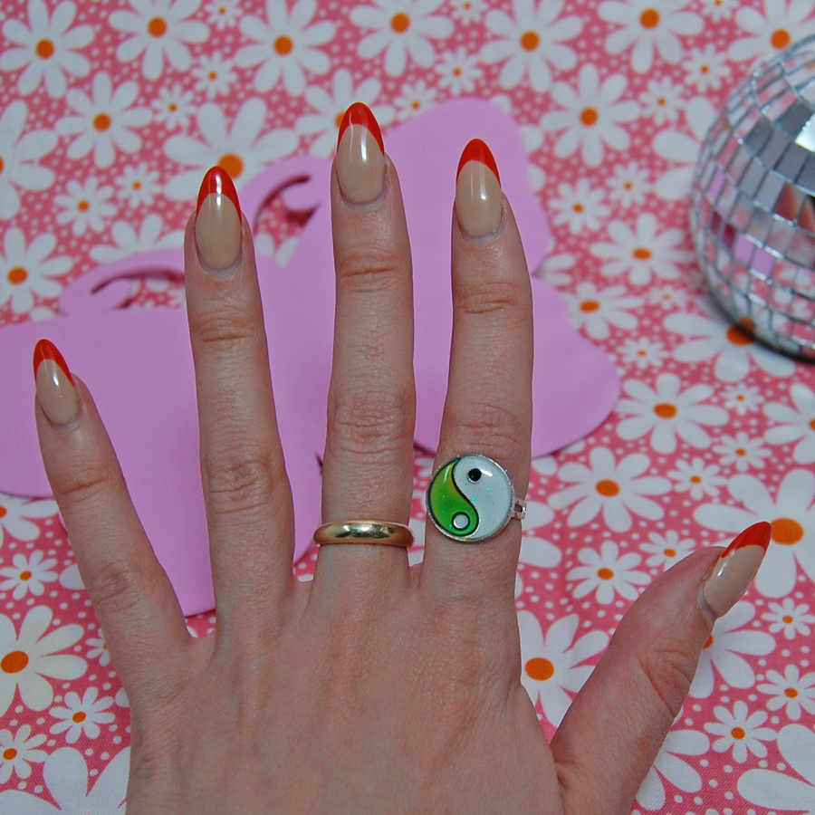 Detail Yin Yang Mood Ring Nomer 11