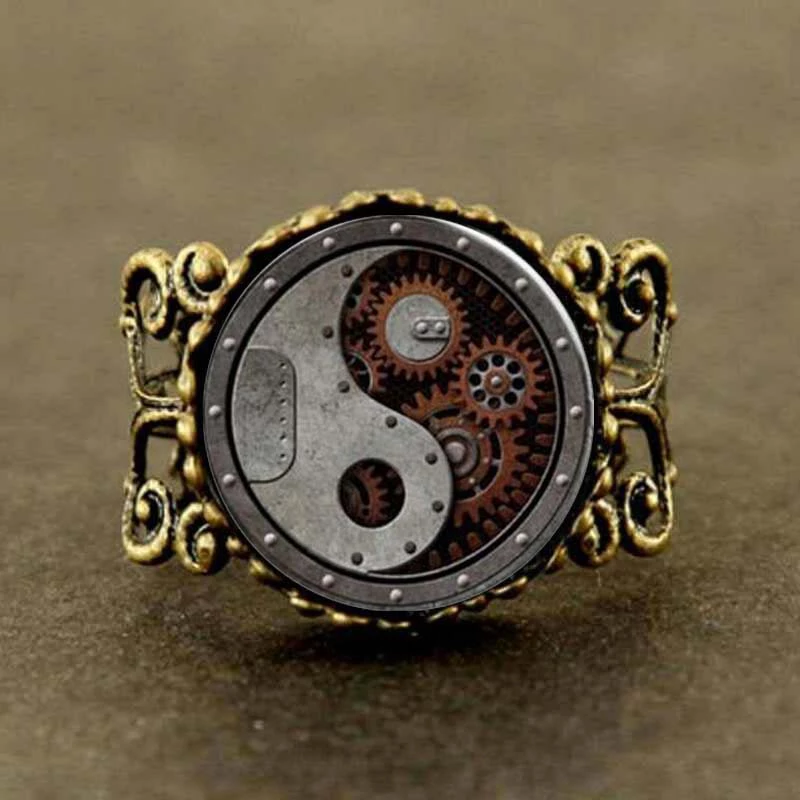 Detail Yin Yang Mood Ring Nomer 22