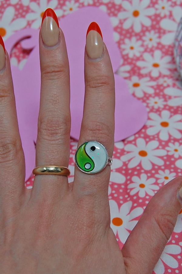 Detail Yin Yang Mood Ring Nomer 26