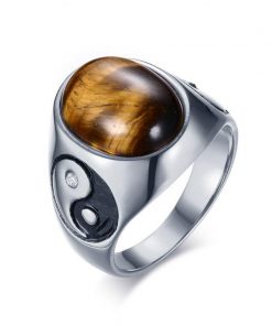Detail Yin Yang Mood Ring Nomer 56