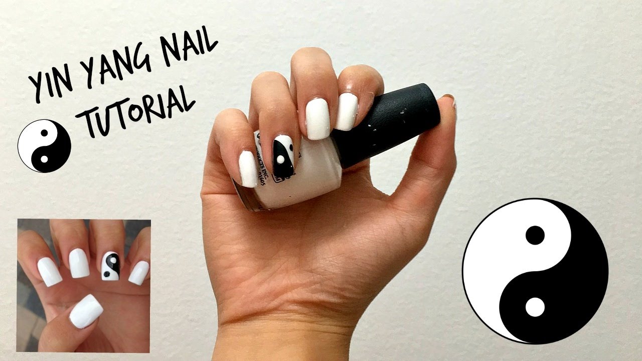 Detail Yin Yang Nail Art Designs Nomer 4