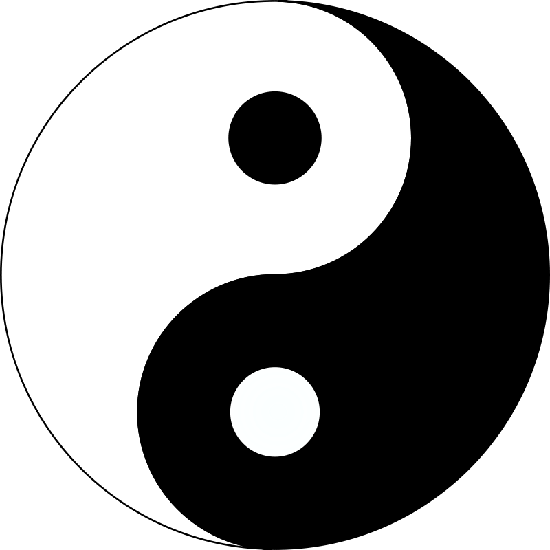 Detail Ying And Yang Clip Art Nomer 8