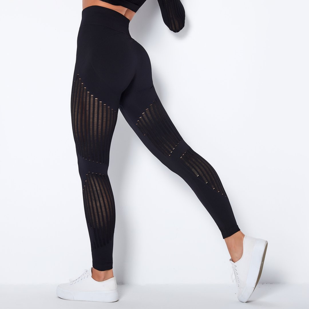 Detail Yoga Leggings With Cutouts Nomer 14