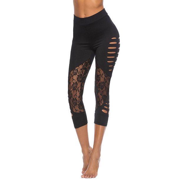 Detail Yoga Leggings With Cutouts Nomer 41