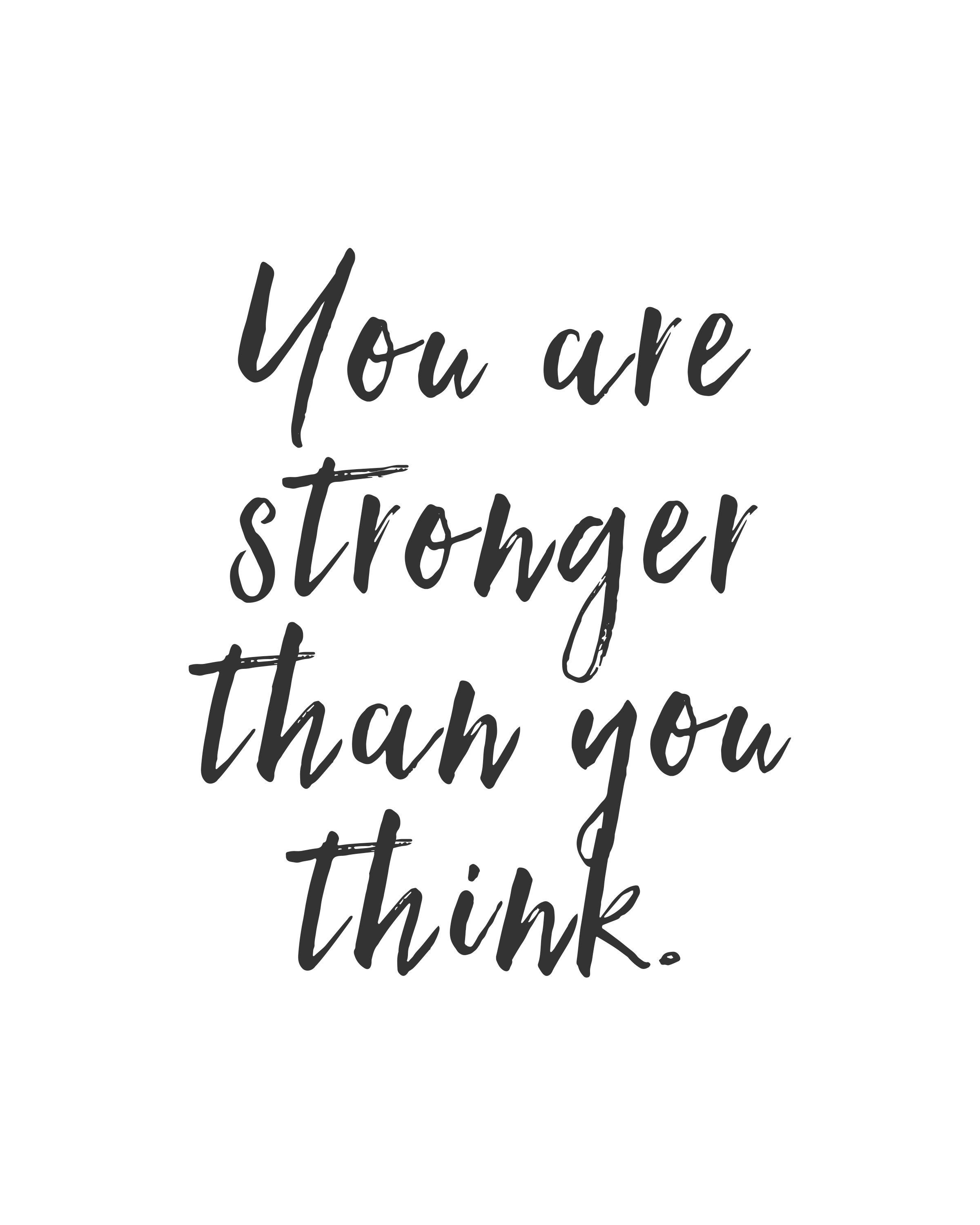 Detail You Are Strong Quotes Nomer 4