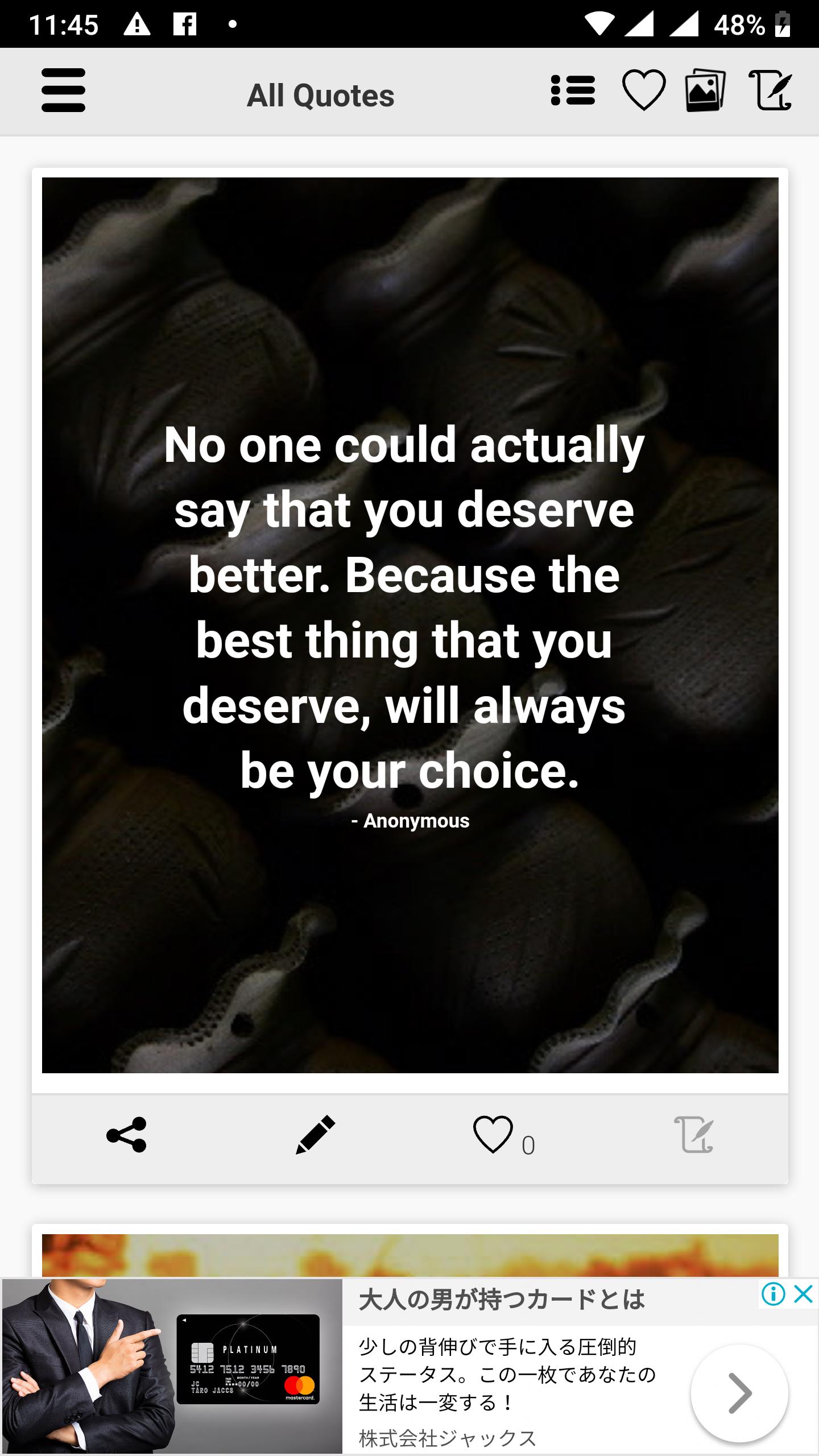 Detail You Deserve Better Quotes Nomer 50