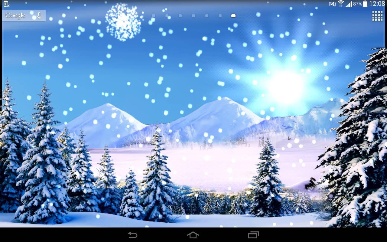 Download Snow Live Wallpaper Nomer 22