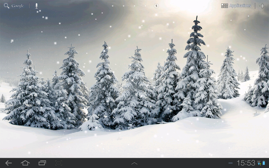 Detail Snow Live Wallpaper Nomer 7