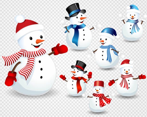 Detail Snow Man Image Nomer 31