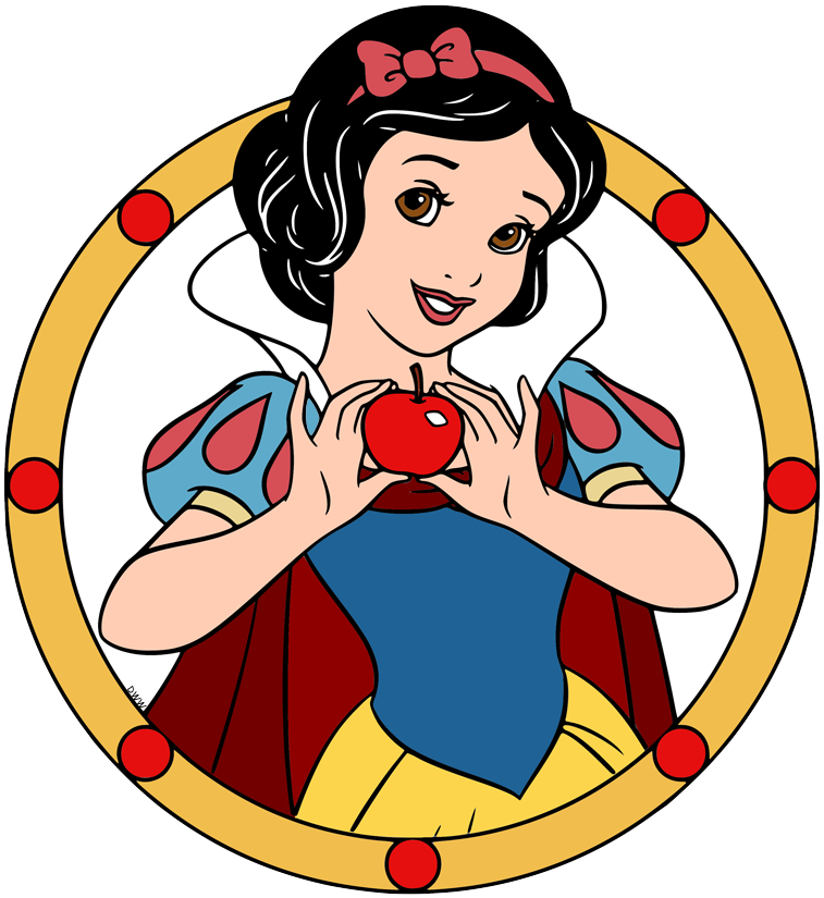 Detail Snow White Clipart Nomer 21